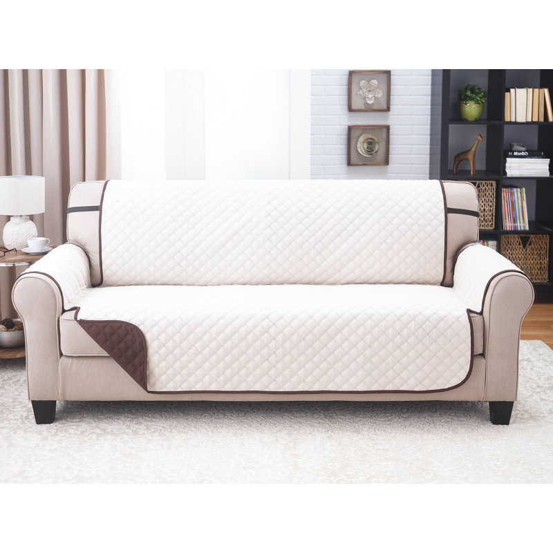 Latitude Run® Reversible TCushion Sofa Slipcover & Reviews Wayfair